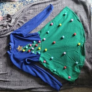 Funny ugly sweater dress